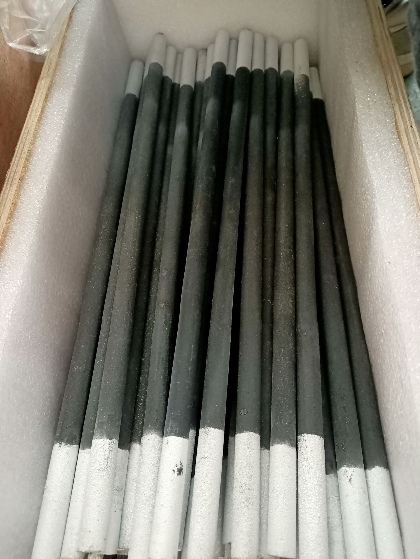 正豐廠家 等直徑大頭硅碳棒450mm/600mm電加熱配件，配套夾具助力高效加熱